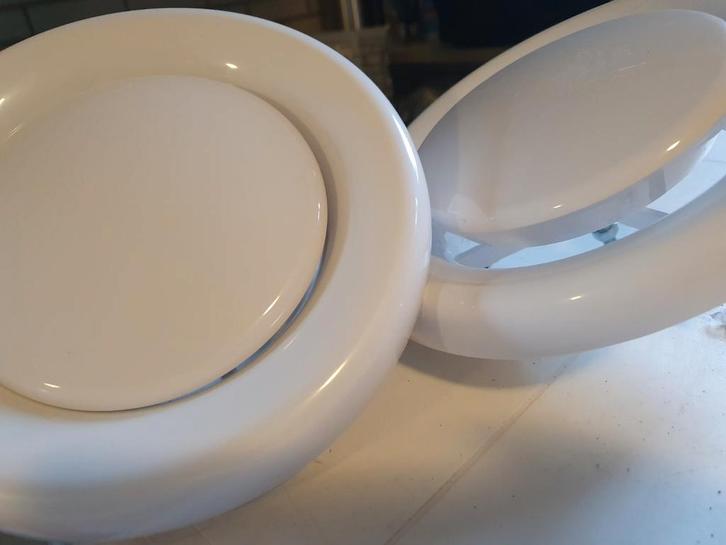 2x Mechanische Ventilatie Ventielen 125mm (Nieuw), Doe-het-zelf en Verbouw, Ventilatie en Afzuiging, Nieuw, Afzuiger, Ophalen of Verzenden