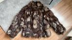 Prachtige bont jas bruin fox/vos fur coat - S/M/L/XL, Kleding | Dames, Ophalen of Verzenden, Nieuw, Maat 46/48 (XL) of groter