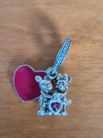 Pandora Disney Mickey & Minnie Dangle Bedel, Pandora, Ophalen of Verzenden, Zo goed als nieuw, 1 bedel