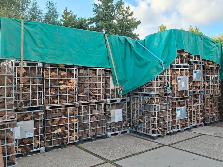 Droog kachel hout | kachelhout | stookhout, Tuin en Terras, Haardhout, Blokken, Overige houtsoorten, 6 m³ of meer, Ophalen of Verzenden