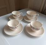 Wedgewood 4 x kop en schotel, Gebruikt, Ophalen of Verzenden, Wedgwood, Kop(pen) en/of Schotel(s)