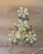 Murano Glass Flower wandlamp, Huis en Inrichting, Lampen | Wandlampen, Ophalen of Verzenden, Zo goed als nieuw, Metaal, Vintage / Hollywood Regency / Kitsch
