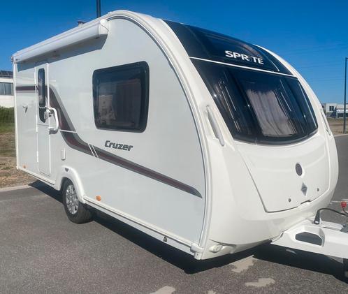 Sprite Cruzer 460 SR,  2014, Top , Mover, Cas Luifel, Caravans en Kamperen, Caravans, Bedrijf, tot en met 4, 1000 - 1250 kg, Rondzit