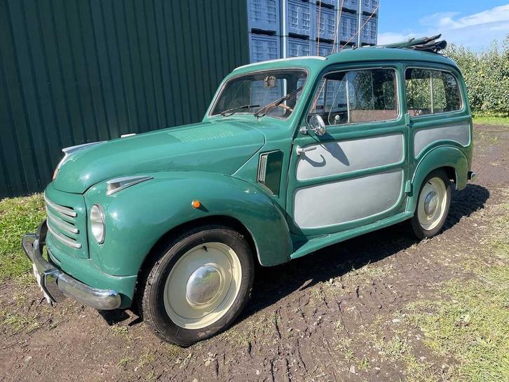Fiat - 500 - Giadiniera Belvedere - Oldtimer, Auto's, Oldtimers, Bedrijf, Fiat, Overige brandstoffen, Overige carrosserieën, Handgeschakeld