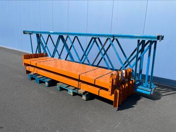Palletstelling Dexion speedlock 5 staanders met 24 liggers  beschikbaar voor biedingen