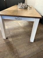 Brocante eettafel 210 x100, Huis en Inrichting, Tafels | Eettafels, Ophalen, Gebruikt, 200 cm of meer, 50 tot 100 cm