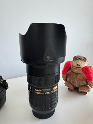 AF-S Nikkor 24-70 1:2.8G Nikon lens beschikbaar voor biedingen