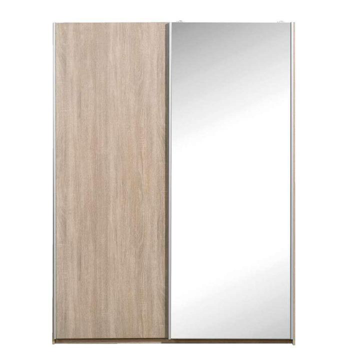 Zweefdeurkast met spiegel te koop!, Huis en Inrichting, Kasten | Kledingkasten, Nieuw, 200 cm of meer, 150 tot 200 cm, 50 tot 75 cm