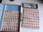 Compleet bamboe mahjong spel. Majong, Een of twee spelers, Ophalen of Verzenden, Zo goed als nieuw