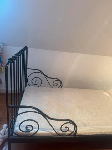 Ikea meegroei bed zwart - afbeelding 1