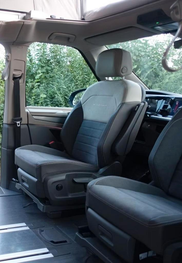 Camper Stoelen VW Transporter T7 California Multivan Alcant, Caravans en Kamperen, Camper-accessoires, Zo goed als nieuw, Ophalen of Verzenden