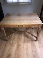 Frans brocante eikenhouten tafel lxbxh 117x80x75, Antiek en Kunst, Curiosa en Brocante, Ophalen