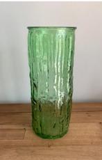 groene nieuwe vaas, Nieuw, Ophalen of Verzenden, Glas, Minder dan 50 cm