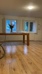 Eettafel massief hout 100 cm x 200cm (L), Huis en Inrichting, Tafels | Eettafels, Ophalen, 200 cm of meer, 50 tot 100 cm, Zo goed als nieuw