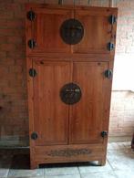 Chinese (bruids) kast, Huis en Inrichting, Kasten | Buffetkasten, Ophalen, Gebruikt, 100 tot 150 cm, Metaal