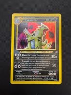 Tyranitar #12 - Pokemon Kaart - Neo Discovery, Ophalen of Verzenden, Gebruikt, Losse kaart