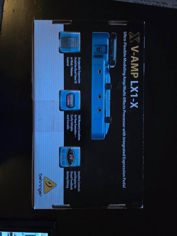 Behringer V-AMP LX-1-X Multi-effectpedaal - Nieuw in doos, Muziek en Instrumenten, Effecten, Ophalen