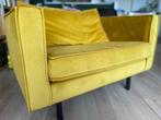 BePureHome fauteuil Rodeo - Velvet - Oker - 85x105x86, Ophalen, Gebruikt, 75 tot 100 cm, 100 tot 125 cm