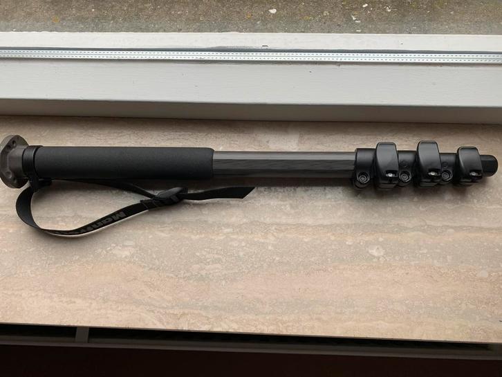 Manfrotto éénpoot statief carbon, Audio, Tv en Foto, Fotografie | Statieven en Balhoofden, Nieuw, Eenpoot, 150 tot 175 cm, Ophalen of Verzenden