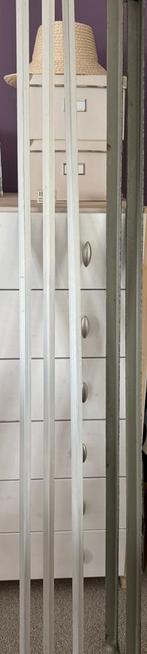 Oud frans bed., Huis en Inrichting, Slaapkamer | Bedden, Gebruikt, Eenpersoons, 120 cm, Metaal