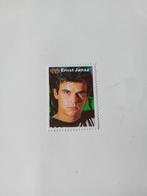 Ernst Jansz sluitzegel Pop foto 4x3cm, Ophalen of Verzenden, Zo goed als nieuw, Foto of Kaart