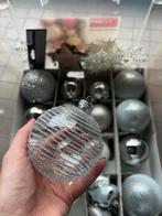 Kerstballen ; Zilver en van glas, Diversen, Kerst, Ophalen, Zo goed als nieuw