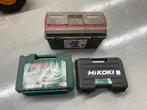 Bosch Hikoki gereedschapkoffers koffer 3x, Ophalen of Verzenden, Gebruikt