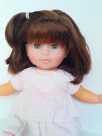 Corolle pop 36 cm bruin haar bobje, Ophalen of Verzenden, Zo goed als nieuw, Pop