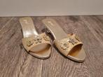 Souza! Gouden Slippers met Hak - Maat 30/31, Meisje, Schoenen, Ophalen of Verzenden, Zo goed als nieuw