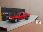 Mercedes Benz 190E 1987 Rood van Bburago 1:24