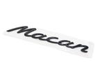 Porsche Macan logo – glans zwart, Ophalen of Verzenden