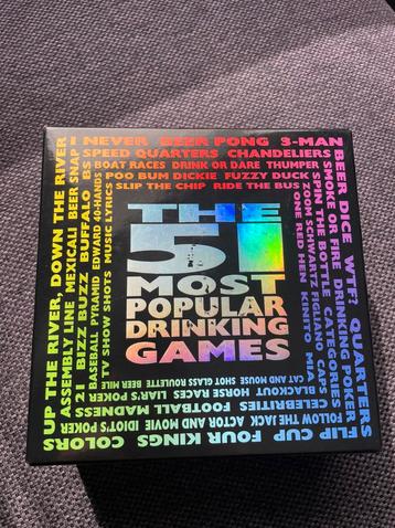 The 51 most popular driking games beschikbaar voor biedingen