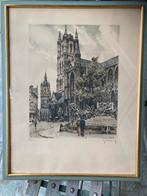 Litho roger hebbelinck, Antiek en Kunst, Kunst | Etsen en Gravures, Ophalen of Verzenden