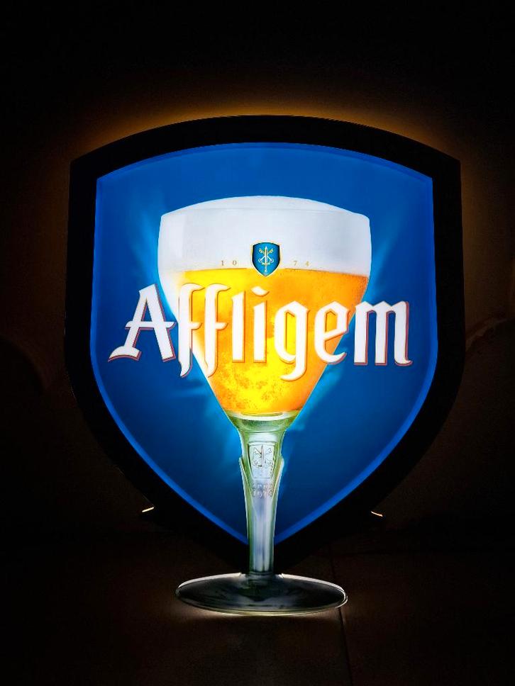 Lichtreclame Affligem, Verzamelen, Merken en Reclamevoorwerpen, Nieuw, Lichtbak of (neon) lamp, Ophalen of Verzenden