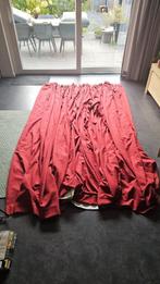 Zware kwaliteit gordijn: wijnrood en verduisterend, Ophalen, 200 cm of meer, Zo goed als nieuw, 200 cm of meer