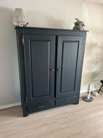 Massief eikenhout kast, Huis en Inrichting, Kasten | Buffetkasten, Ophalen, Gebruikt, Eikenhout, 25 tot 50 cm
