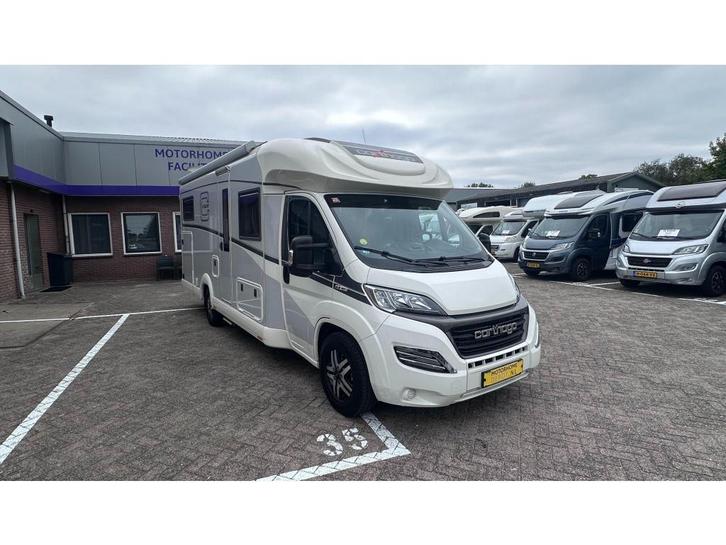 Carthago C-tourer T 148 LE H Autom. Level Dakairco 32000 km, Caravans en Kamperen, Campers, Bedrijf, tot en met 2, Half-integraal