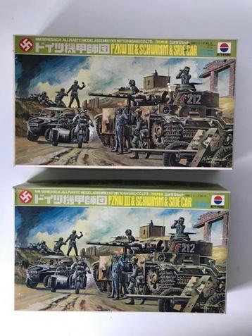 ROWASP OUTLET | Nitto No. 6 (2x) 1/76 Panzer 3 | NIET COMPLE beschikbaar voor biedingen