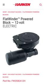 Harken 250 Lier flatwinder, Watersport en Boten, Verzenden, Nieuw, Zeilboot of Motorboot