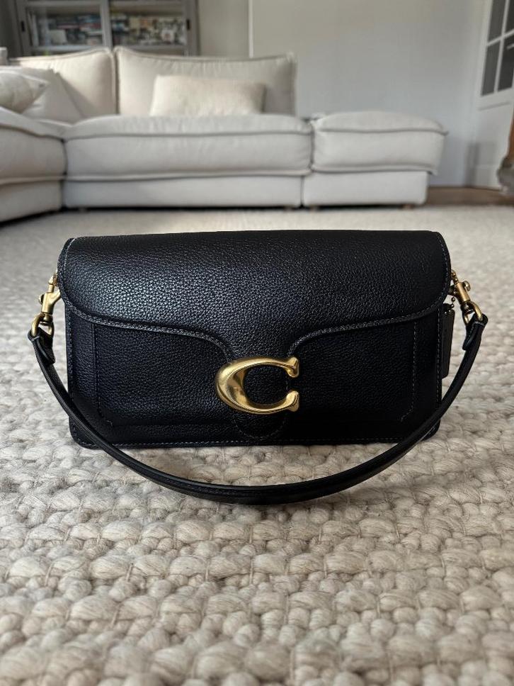 Coach tabby 26 - zwart, Sieraden, Tassen en Uiterlijk, Tassen | Damestassen, Zo goed als nieuw, Schoudertasje, Zwart, Ophalen of Verzenden