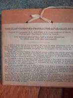 Douglas combined protractor parallel rule, Ophalen of Verzenden