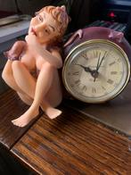 Grappig klokje met meisje, Ophalen of Verzenden