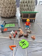 Playmobil 6140 Konijnenhok met accessoires, Ophalen of Verzenden, Gebruikt, Jongen of Meisje
