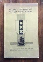 “Uit de Geschiedenis van Amsterdam” olieverfcomposities 1937, Ophalen of Verzenden, Prof Huib Luns en Prof Dr H Brugmans, 20e eeuw of later