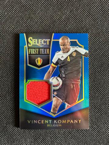 Vincent Kompany patch card Belgie /99 beschikbaar voor biedingen