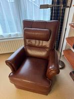 Elektrische relax stoel, Huis en Inrichting, Ophalen, Gebruikt, 50 tot 75 cm, Leer