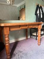 Grenen eetkamer tafel, Ophalen, Gebruikt, 75 cm of meer, Grenen