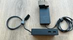 Microsoft surface dock 1661 met display adapters, Computers en Software, Dockingstations, Verzenden, Zo goed als nieuw