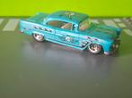 Hotwheels - 1955 Chevrolet Bel Air [blauw] 1/64, Ophalen of Verzenden, Gebruikt, Auto