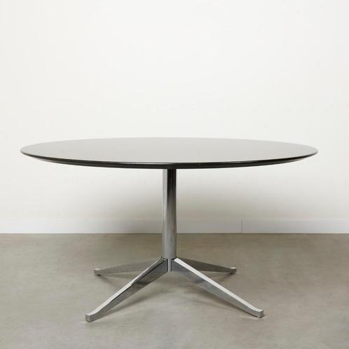 Grote ronde tafel Knoll International jaren 60 70, Huis en Inrichting, Tafels | Eettafels, Gebruikt, 100 tot 150 cm, 100 tot 150 cm